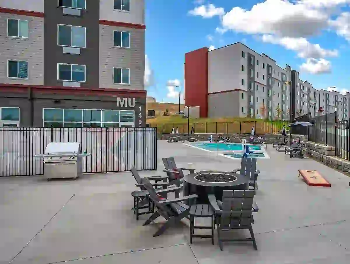 Cornhole at University Crossing