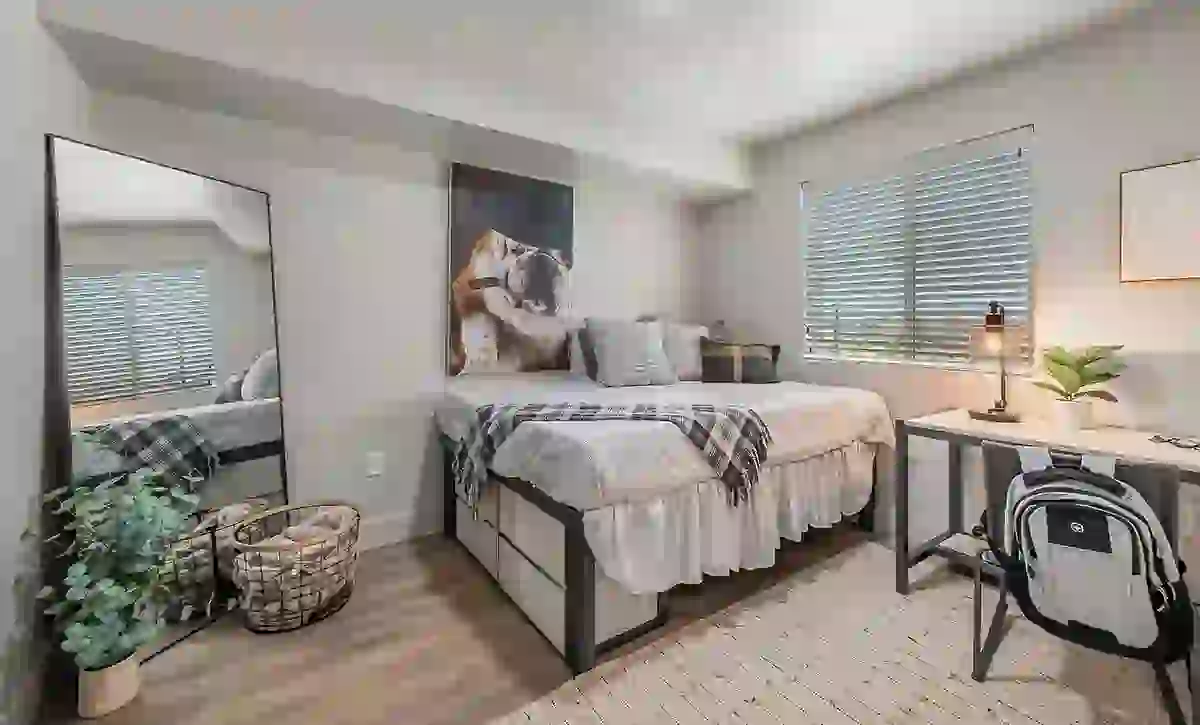 Student Bedroom at University Crossing