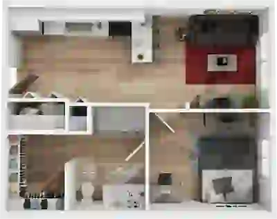 Student 1 Bedroom Apartments